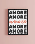 Amore Wall Art Print