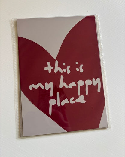 This is My Happy Place Art Print